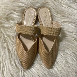 Jessica Simpson Size 9.5 Flat Mules
